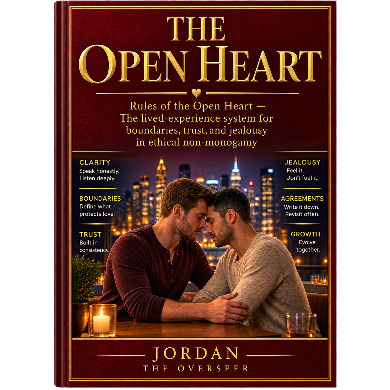The Open Heart book cover by Jordan